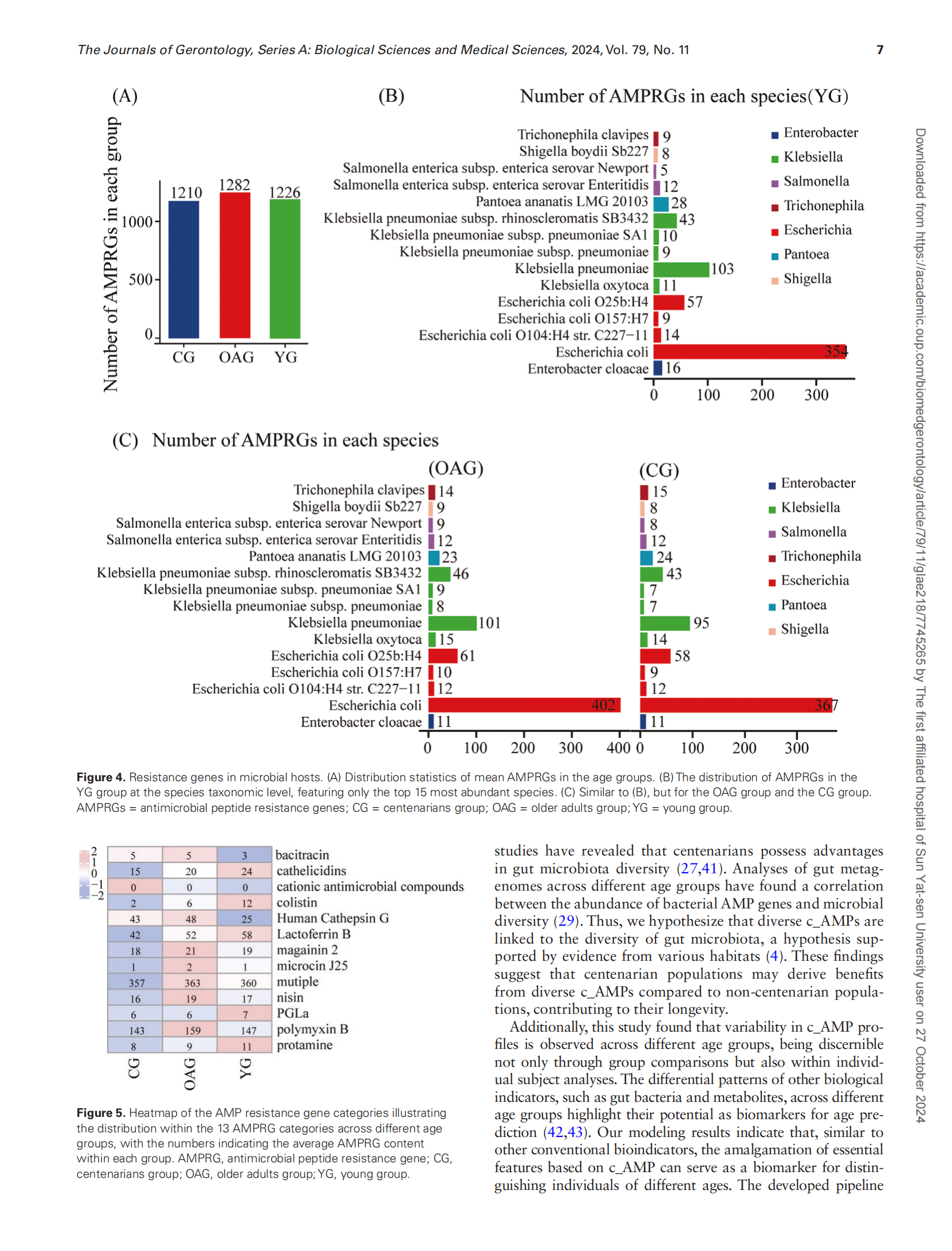 Antimicrobial Peptides From the Gut Microbiome of the Centenarians--Diversification of Biosynthesis and Youthful Development of Resistance Genes_07.png