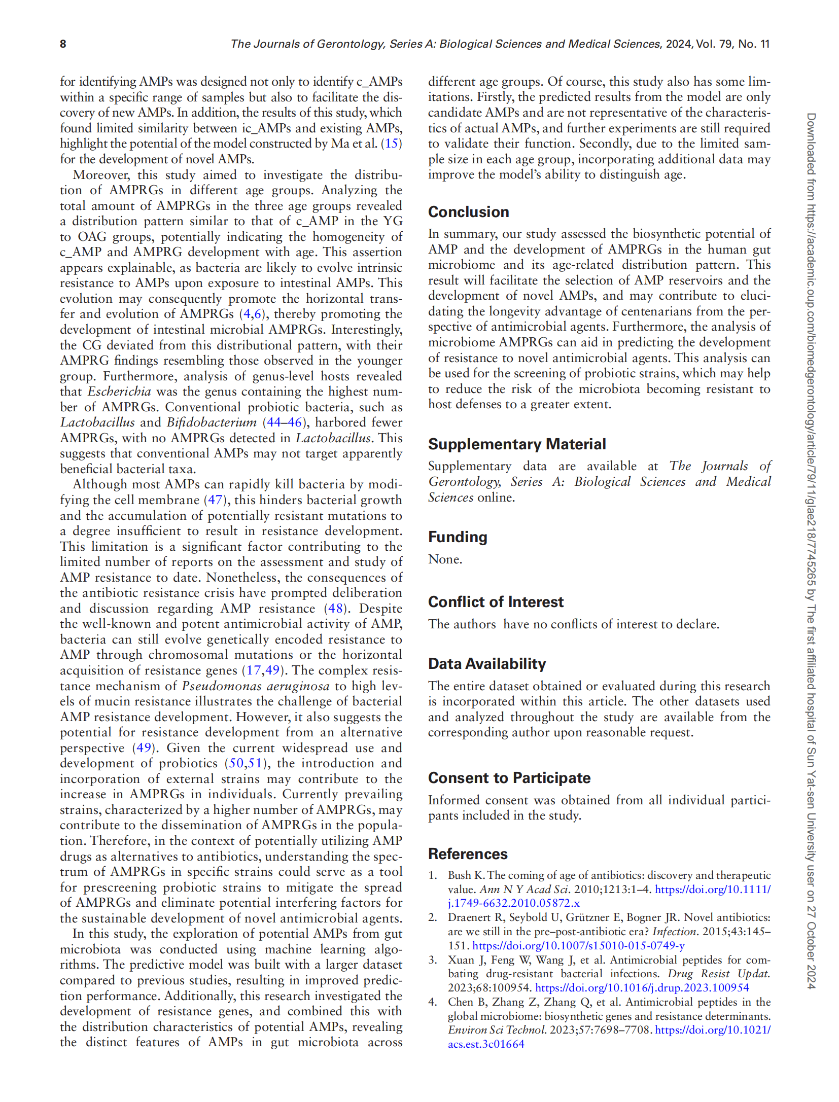 Antimicrobial Peptides From the Gut Microbiome of the Centenarians--Diversification of Biosynthesis and Youthful Development of Resistance Genes_08.png